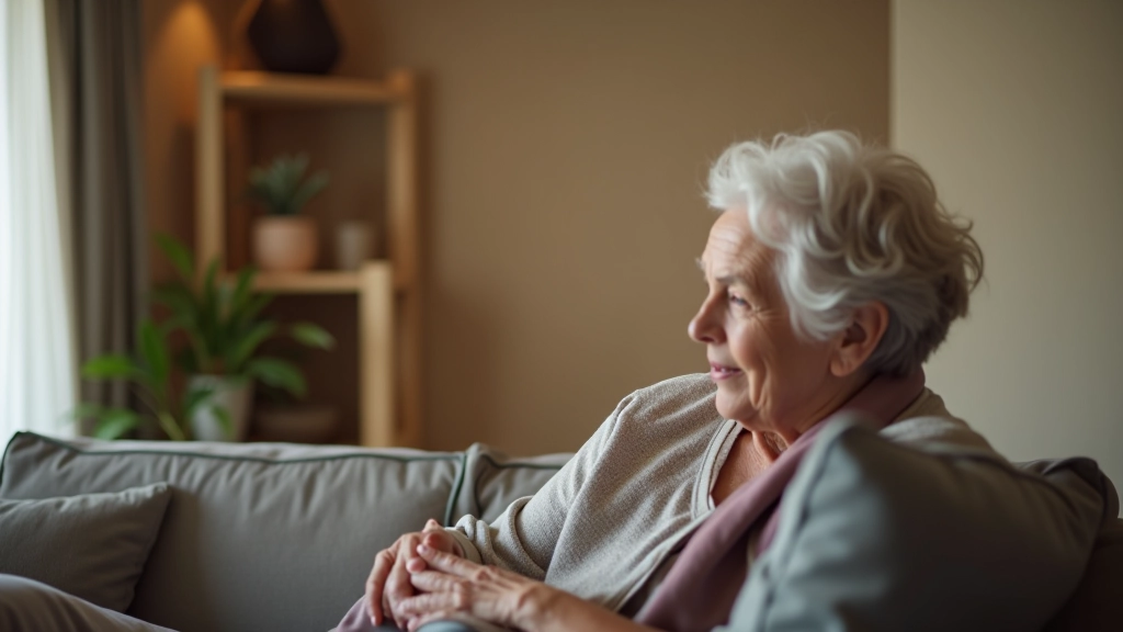 Adult child setting clear communication boundaries during a family conversation