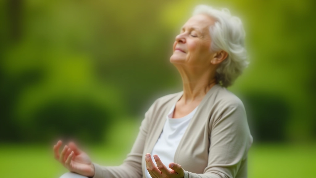 Woman in reflective moment at home